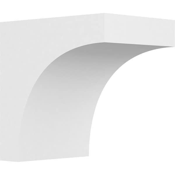 Ekena Millwork Standard Stockport Architectural Grade PVC Corbel, 7"W x 10"D x 10"H CORP07X10X10STO - main